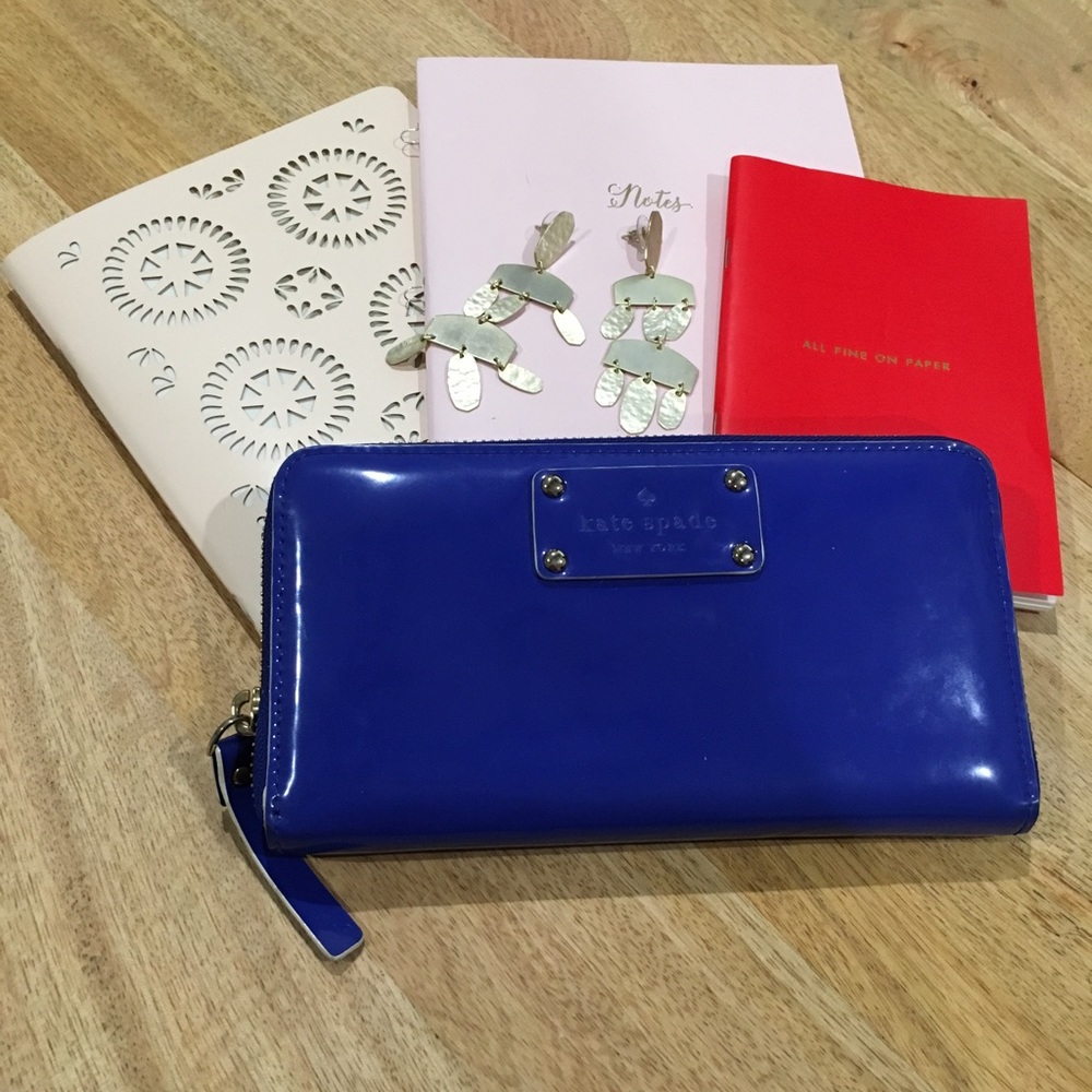 Beautiful Blue Kate Spade Wallet